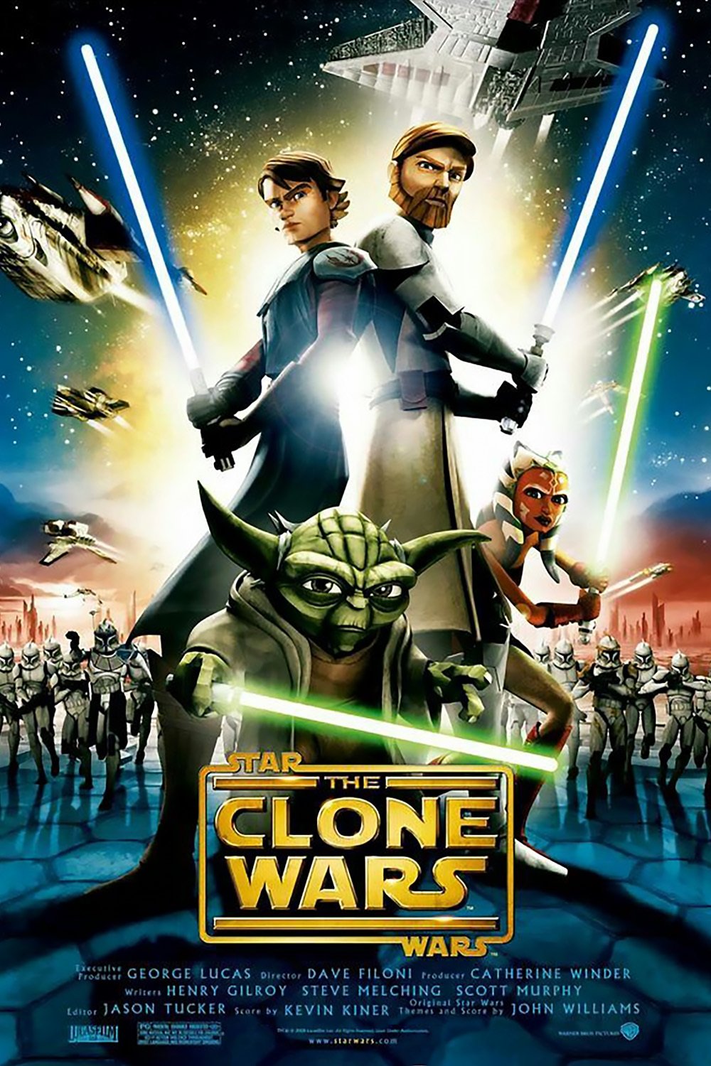 Locandina di Star Wars: The Clone Wars