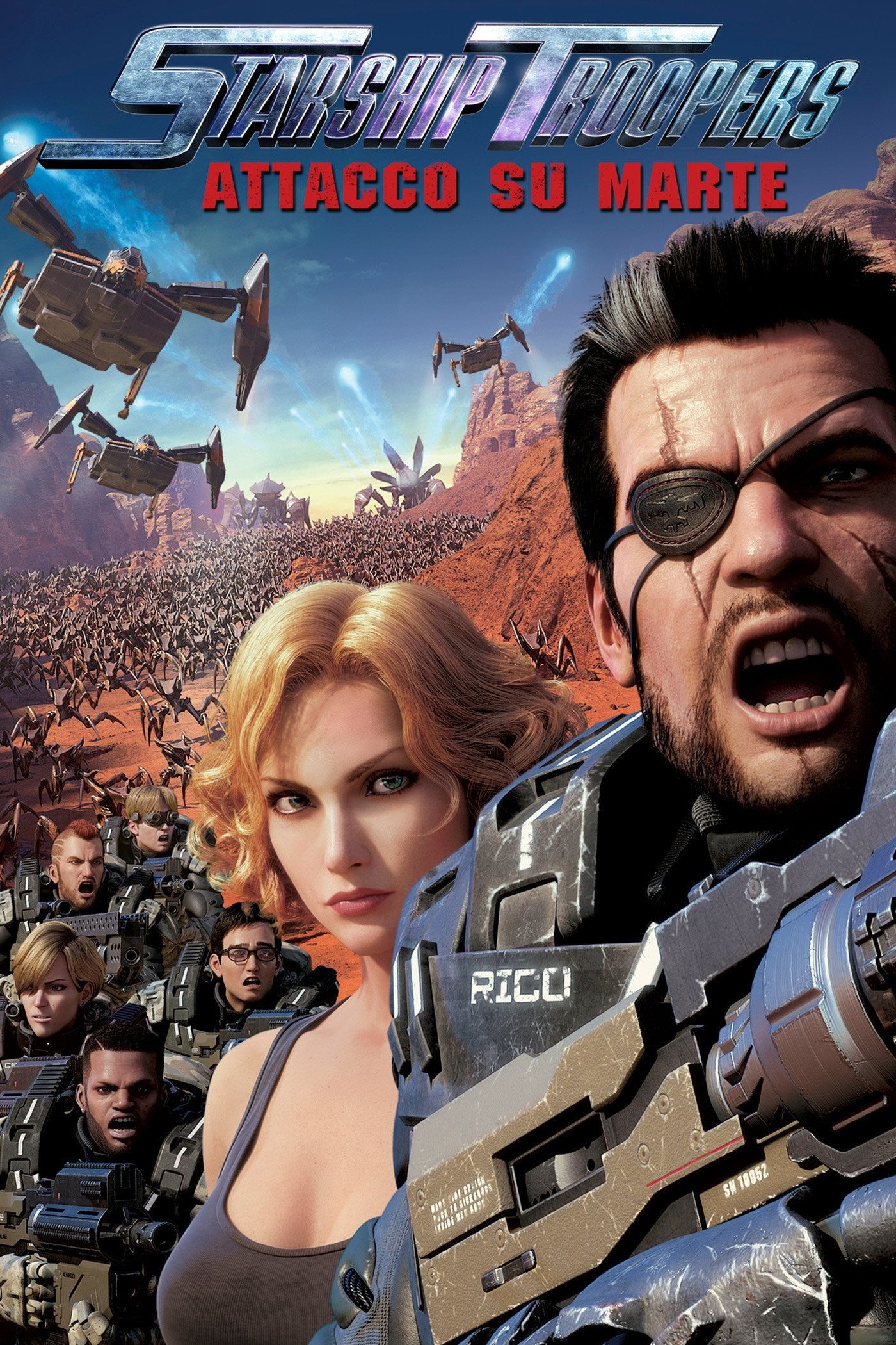 Locandina di Starship Troopers: Attacco su Marte