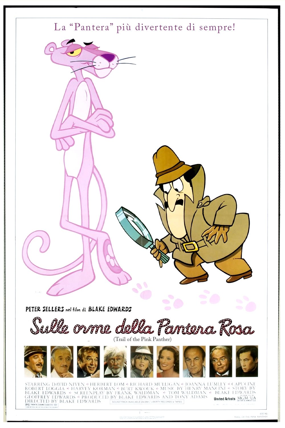 Locandina di Sulle orme della pantera rosa