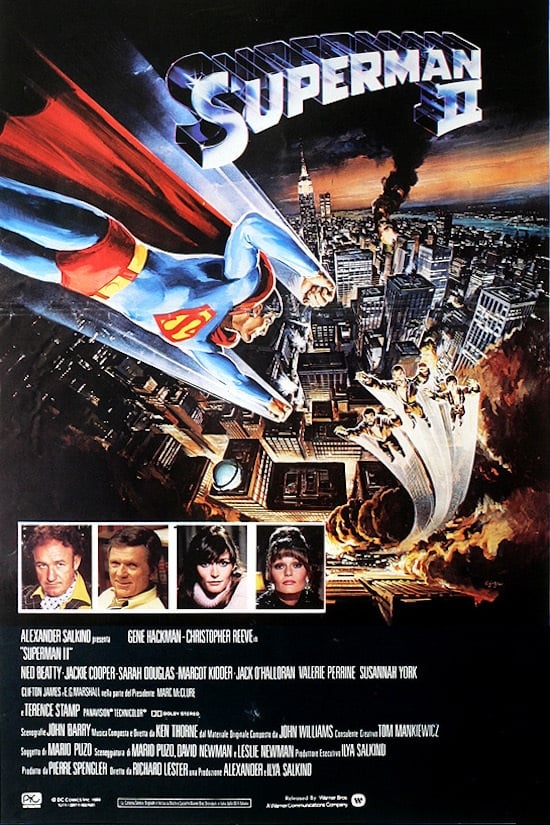 Locandina di Superman II