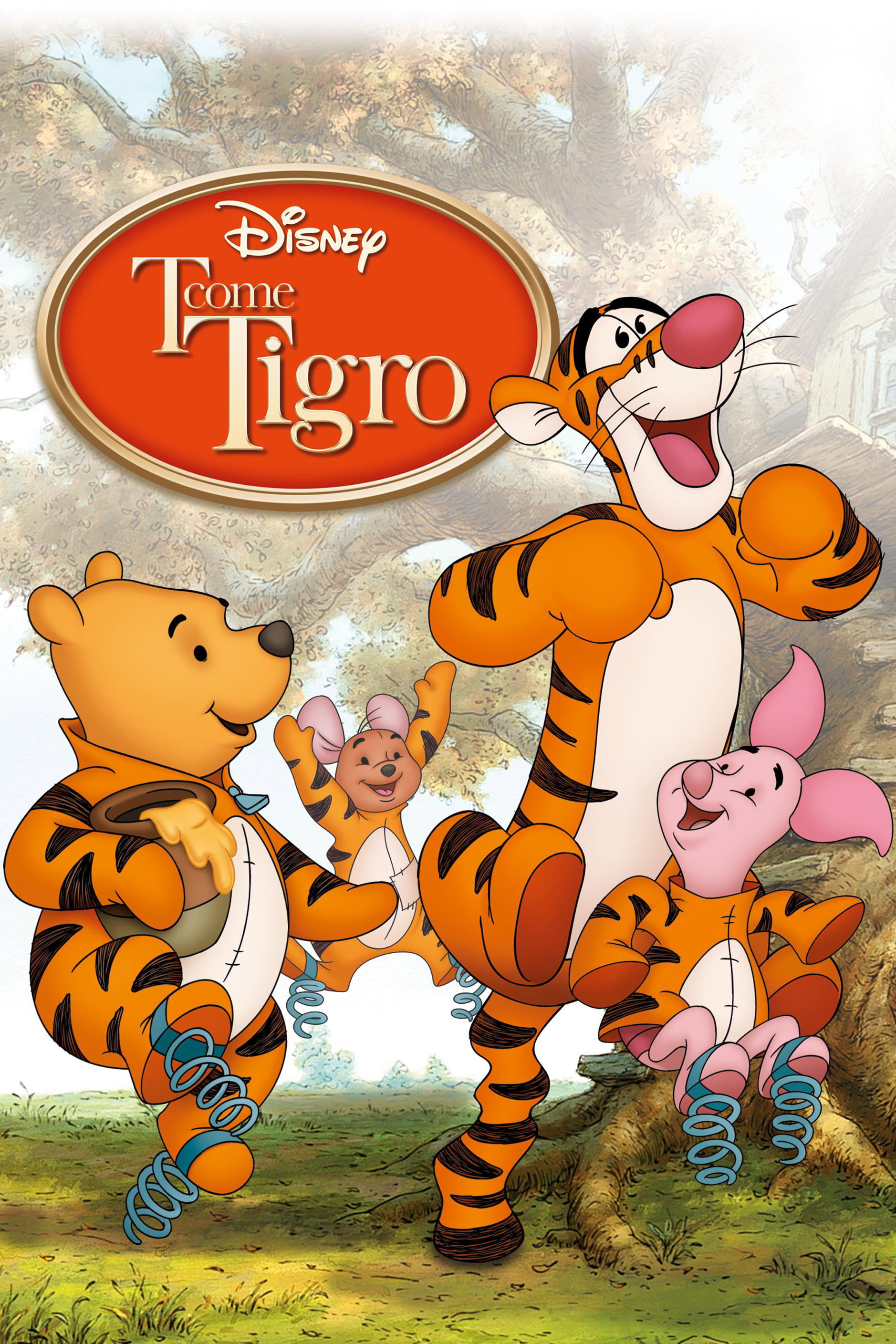 Locandina di T come Tigro... e tutti gli amici di Winnie the Pooh