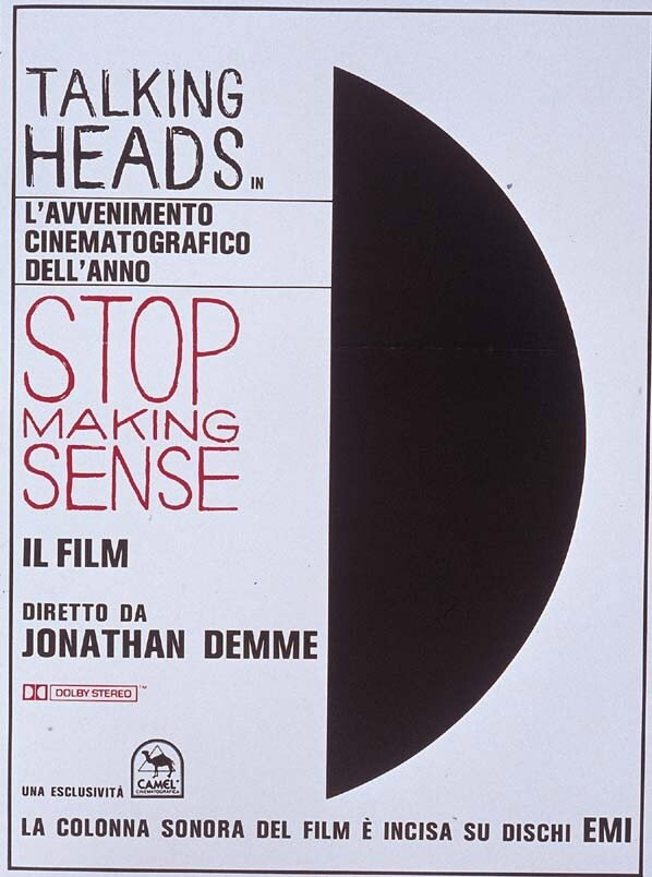 Locandina di Talking Heads - Stop Making Sense