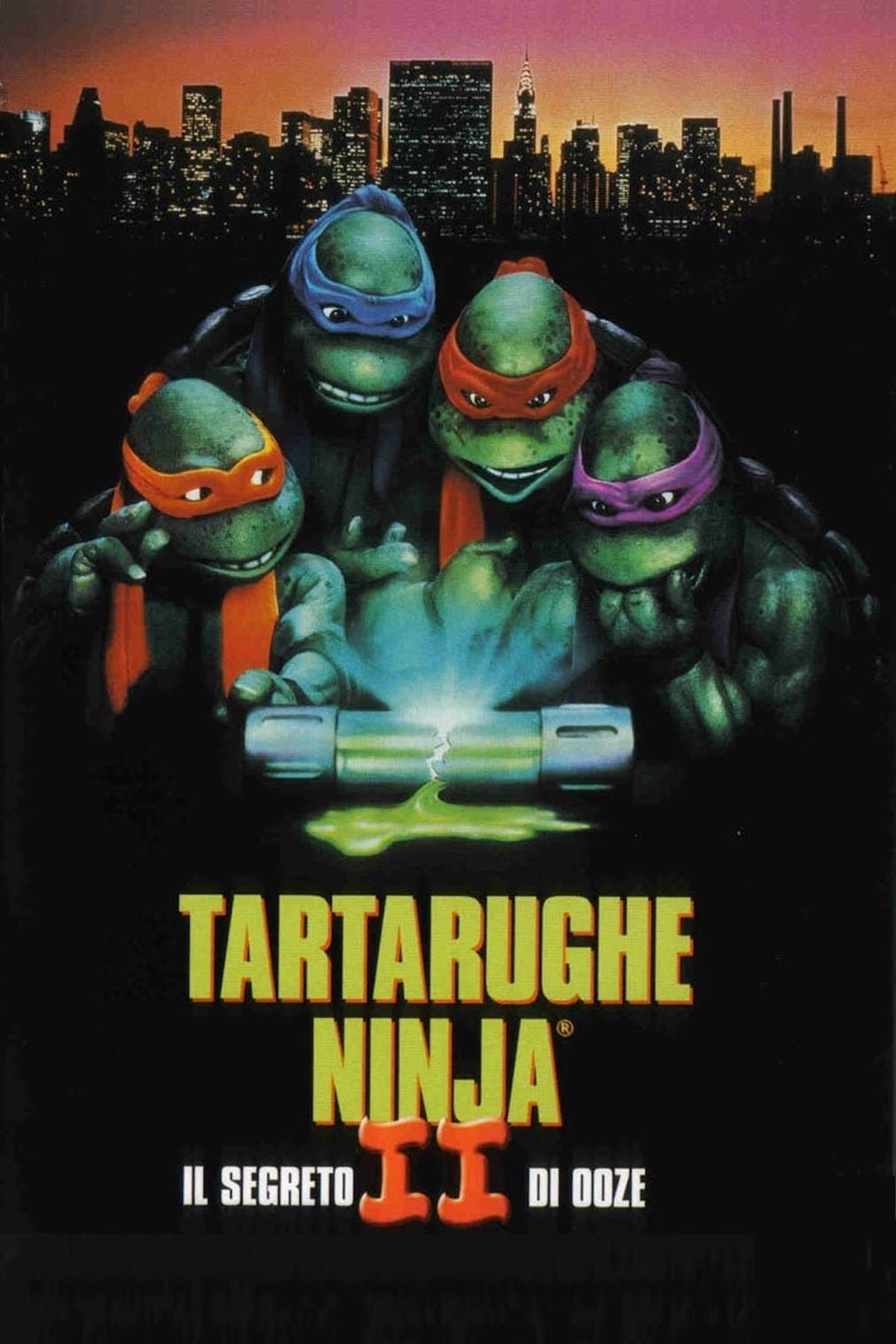 Locandina di Tartarughe Ninja II - Il segreto di Ooze