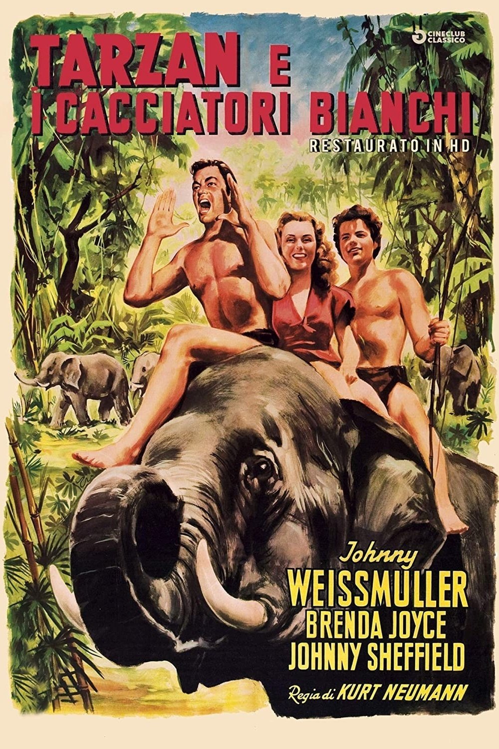 Locandina di Tarzan e i cacciatori bianchi