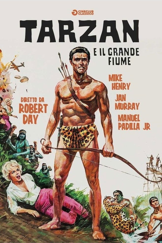 Locandina di Tarzan e il grande fiume