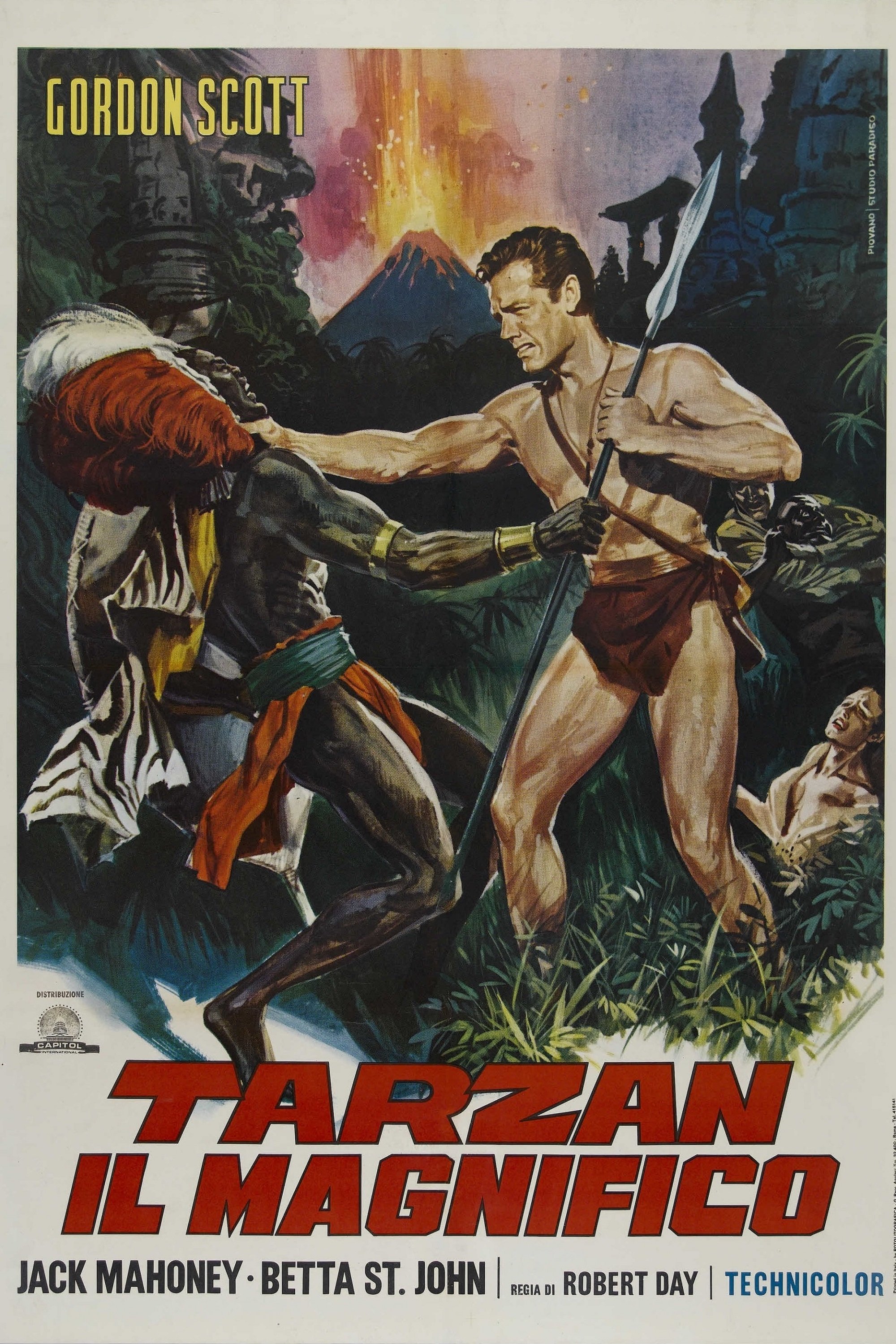 Locandina di Tarzan il magnifico