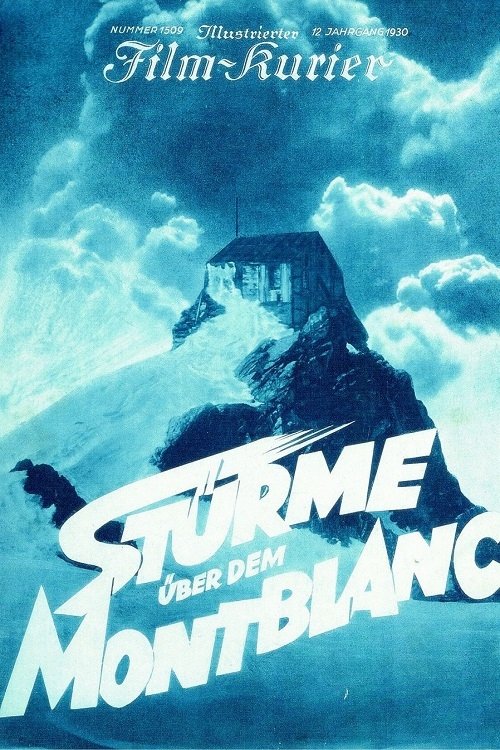 Locandina di Tempesta sul Monte Bianco