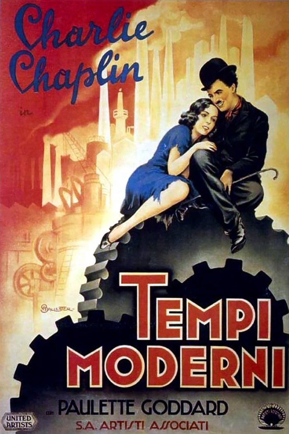 Locandina di Tempi moderni
