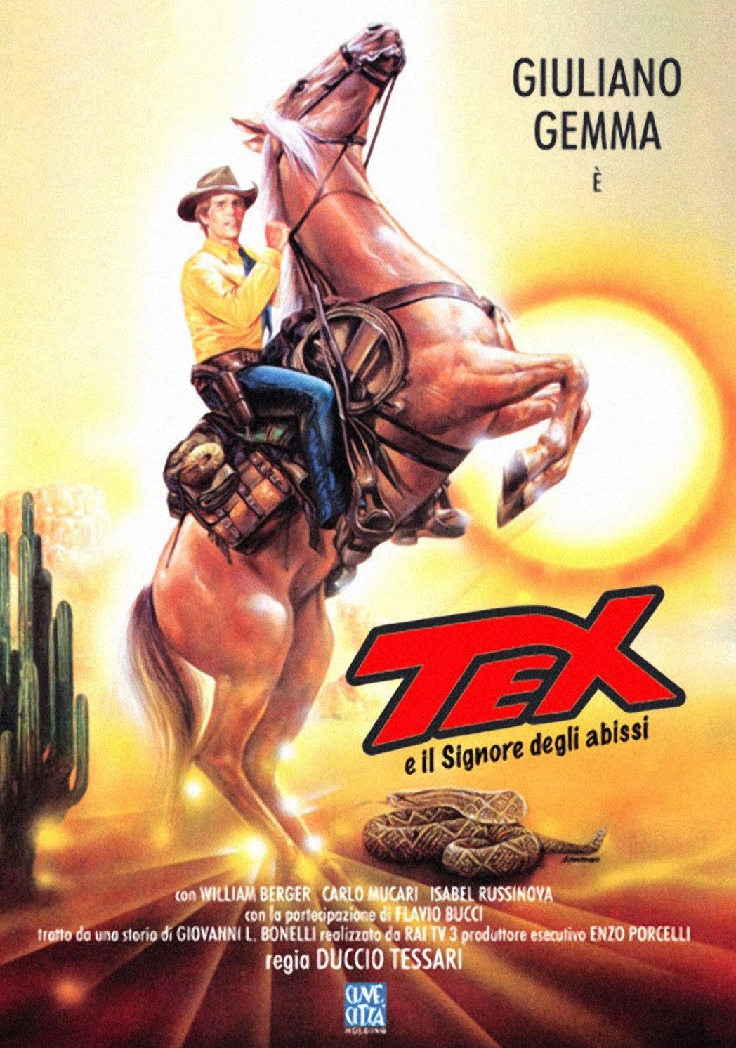 Locandina di Tex e il signore degli abissi