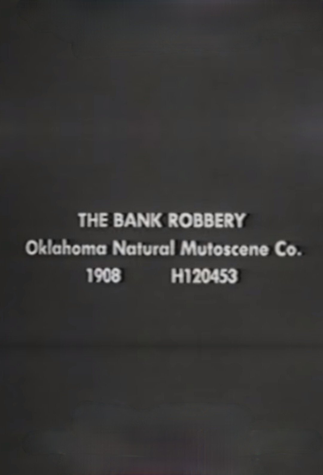 Locandina di The Bank Robbery