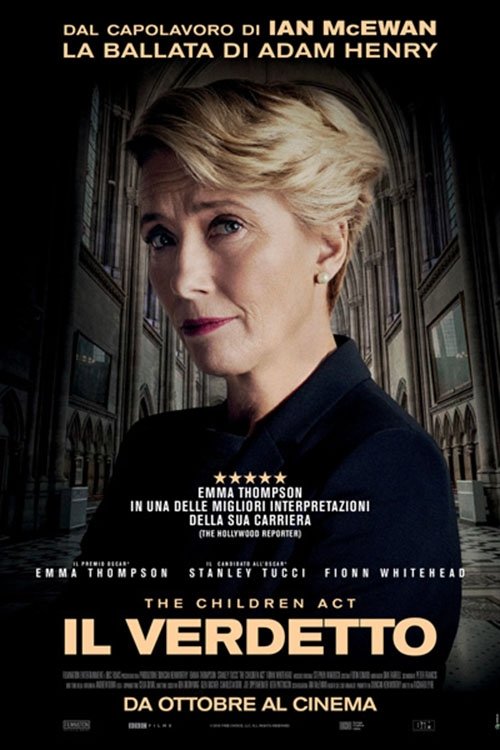 Locandina di The Children Act - Il verdetto