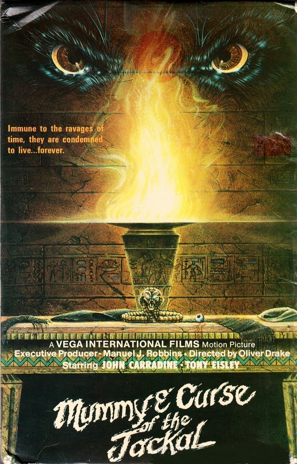 Locandina di The Mummy and the Curse of the Jackals