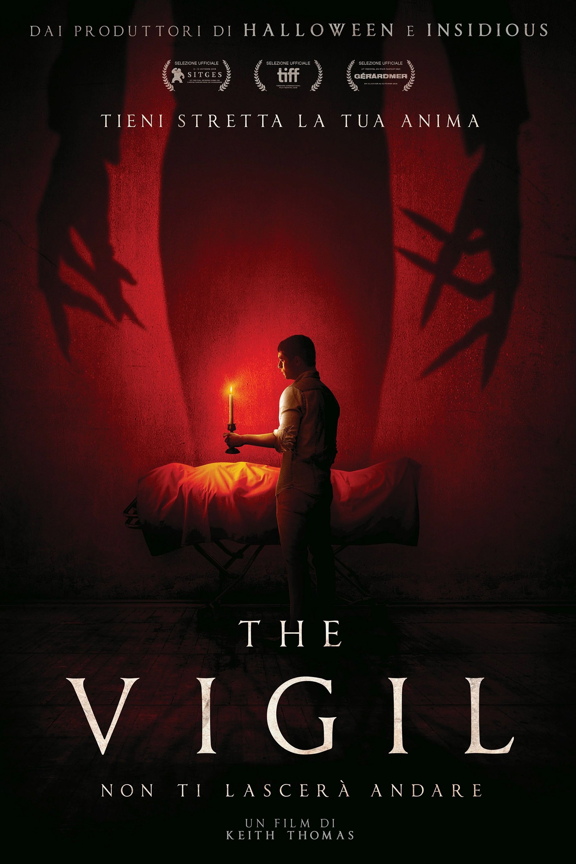 Locandina di The Vigil - Non ti lascerà andare