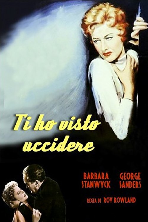 Locandina di Ti ho visto uccidere