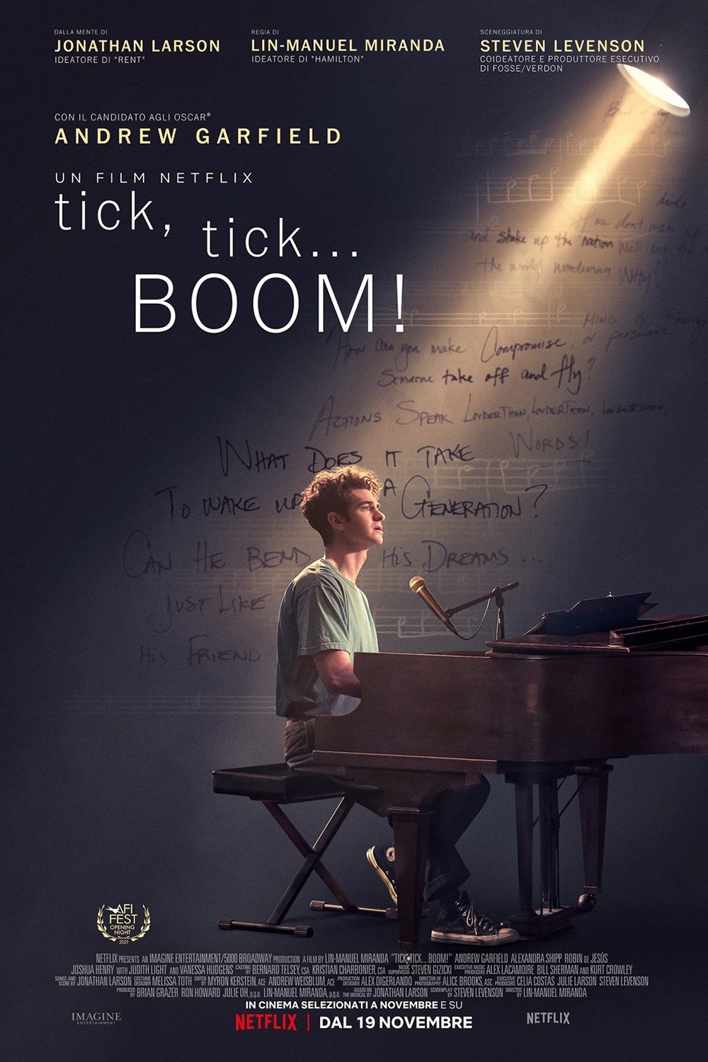 Locandina di tick, tick... BOOM!
