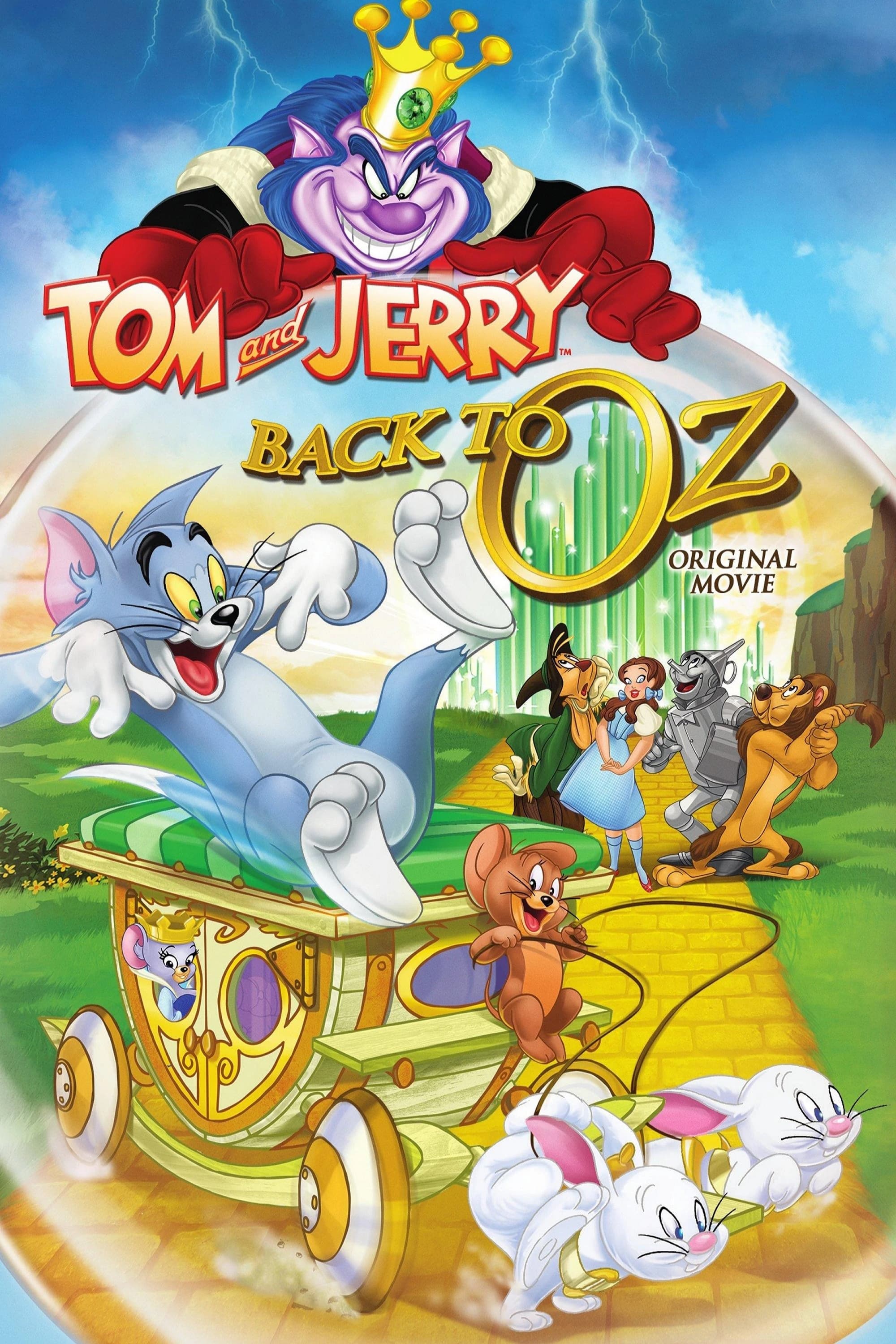 Locandina di Tom & Jerry - Di nuovo a Oz