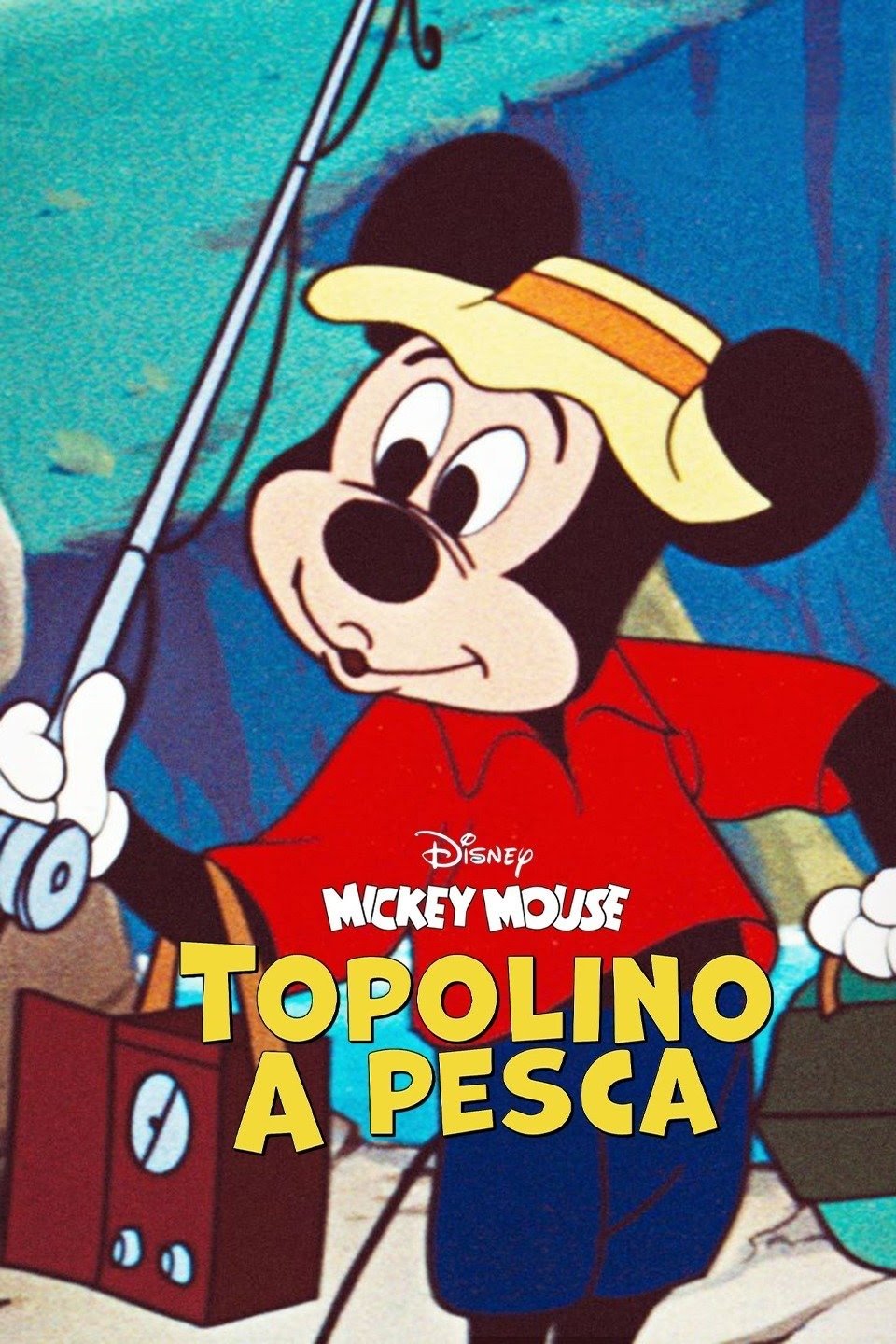 Locandina di Topolino a pesca