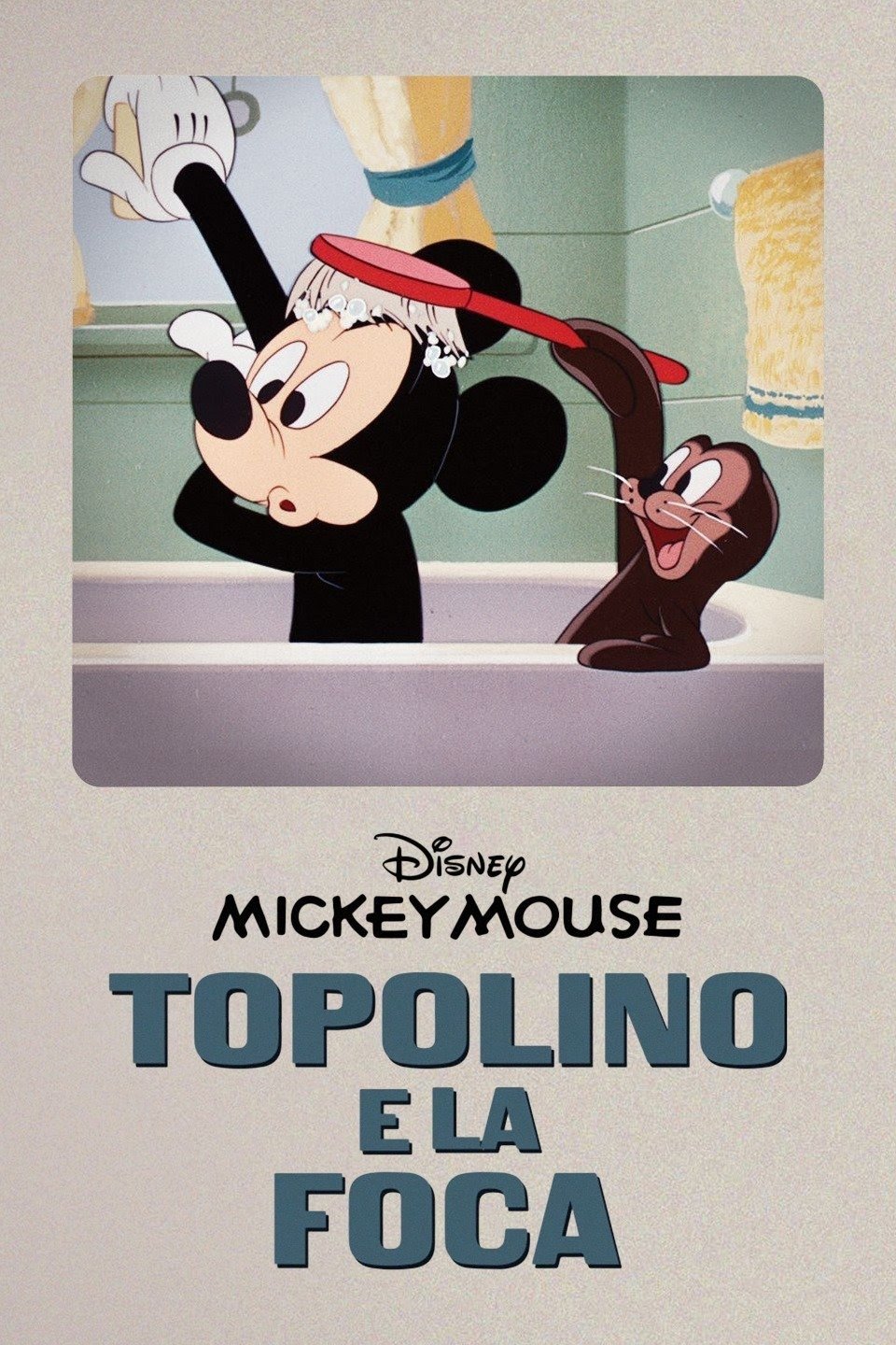 Locandina di Topolino e la foca