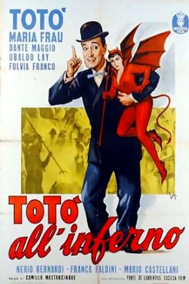 Locandina di Totò all'inferno