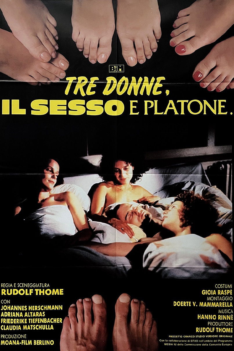 Locandina di Tre donne, il sesso e Platone