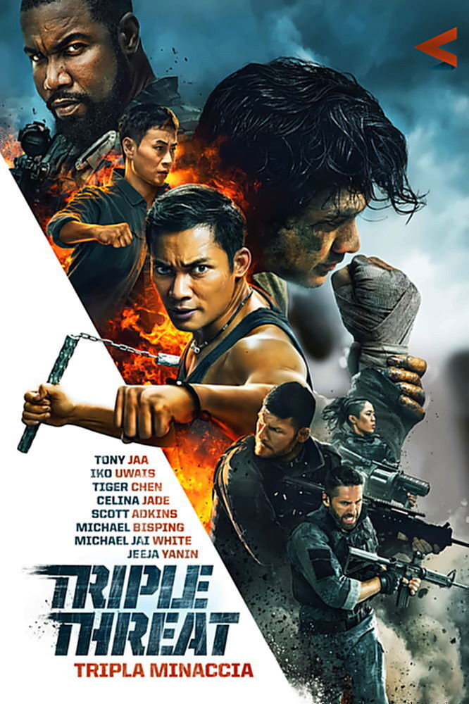 Locandina di Triple Threat - Tripla minaccia