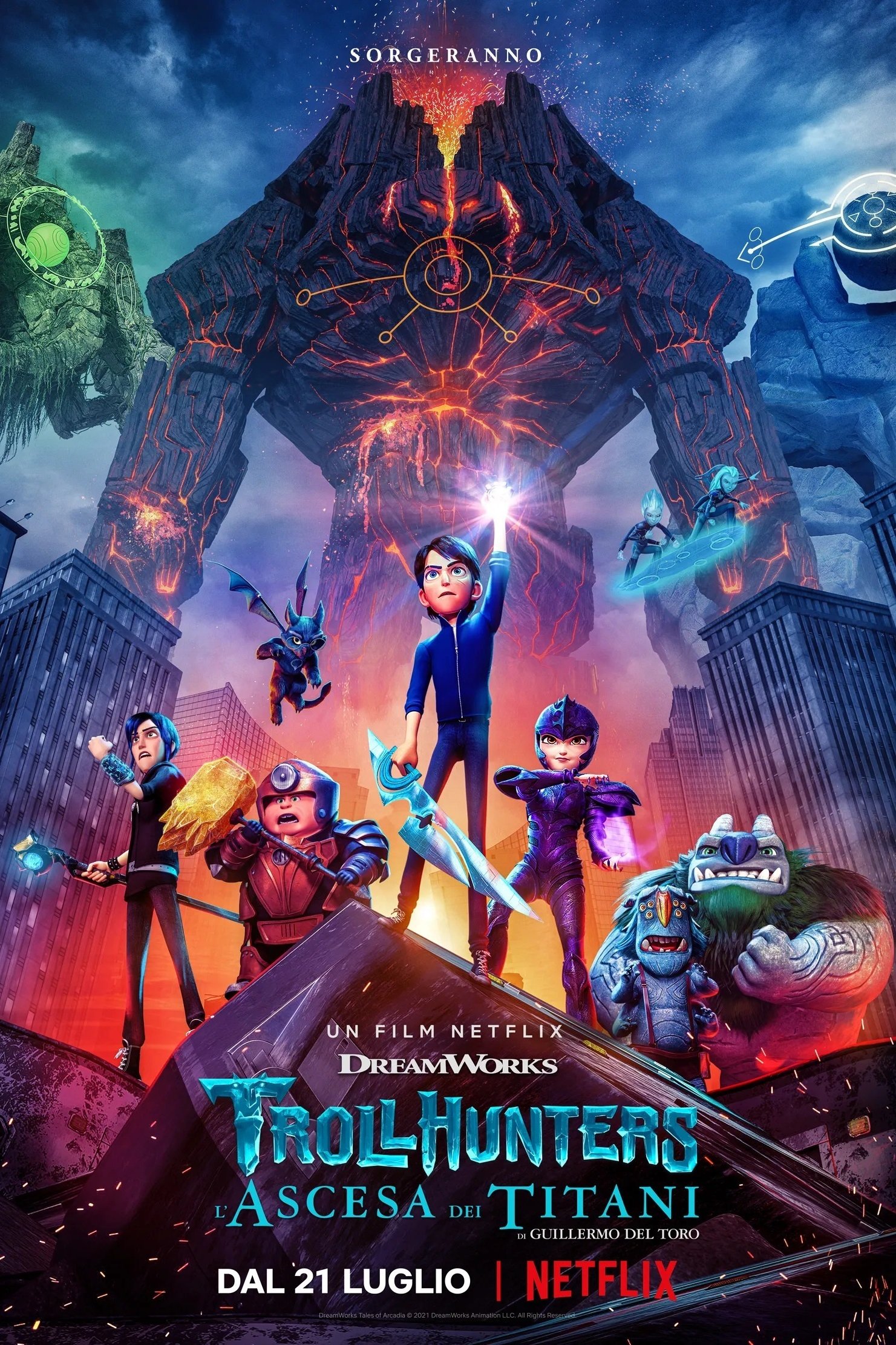 Locandina di Trollhunters - L'ascesa dei titani