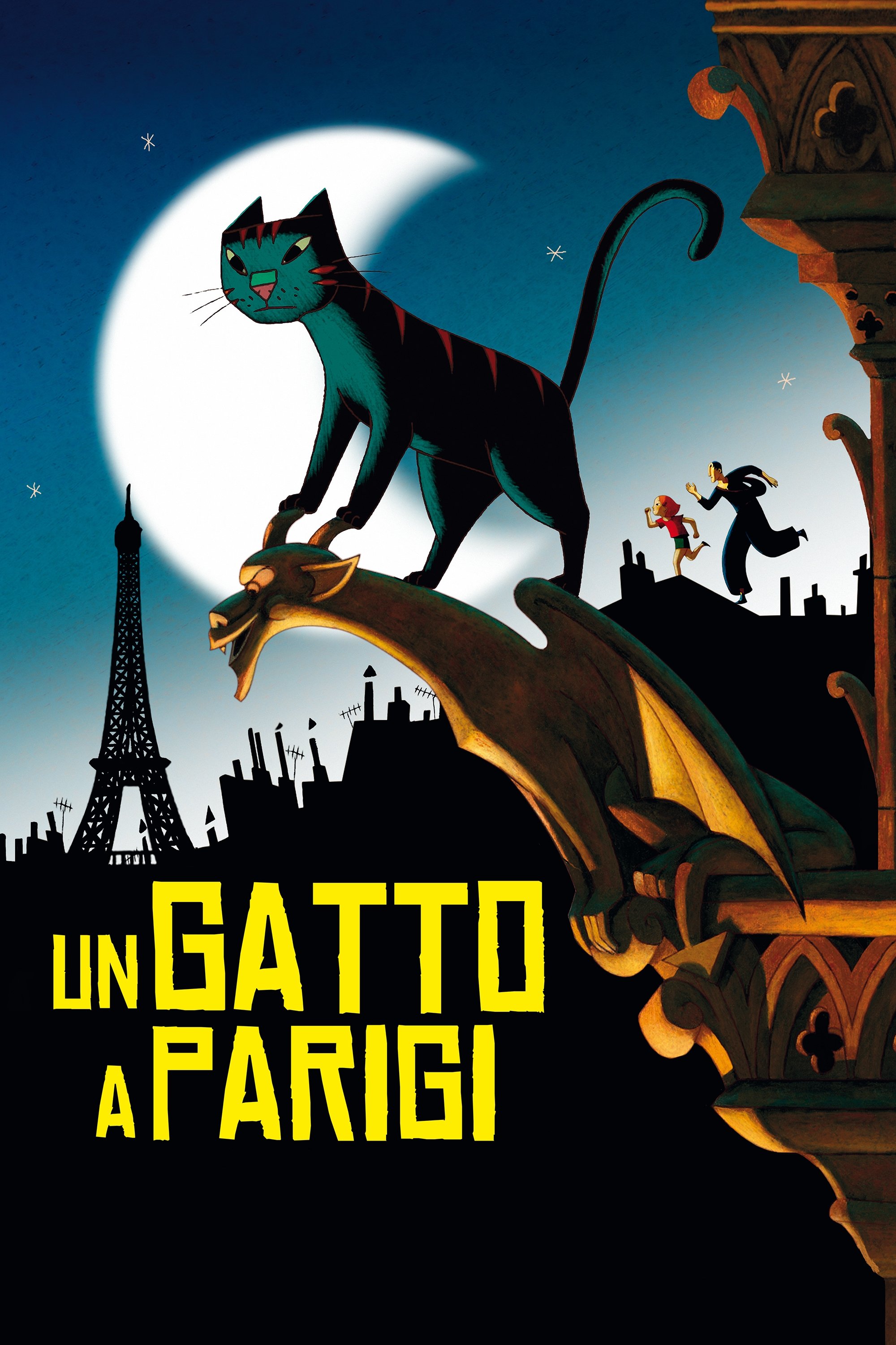 Locandina di Un gatto a Parigi