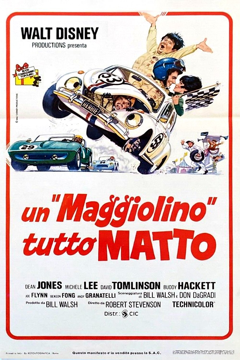 Locandina di Un maggiolino tutto matto