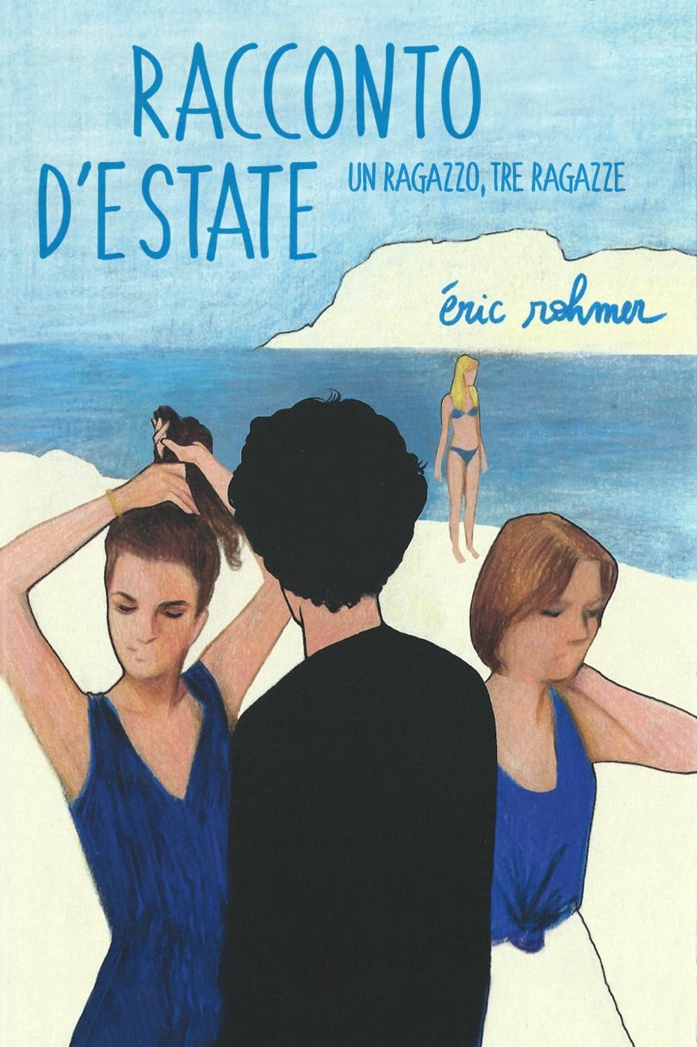 Locandina di Un ragazzo, tre ragazze - Racconto d'estate