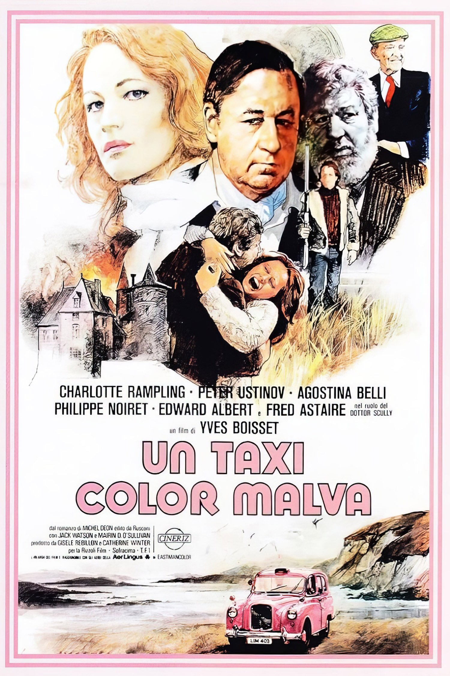 Locandina di Un taxi color malva
