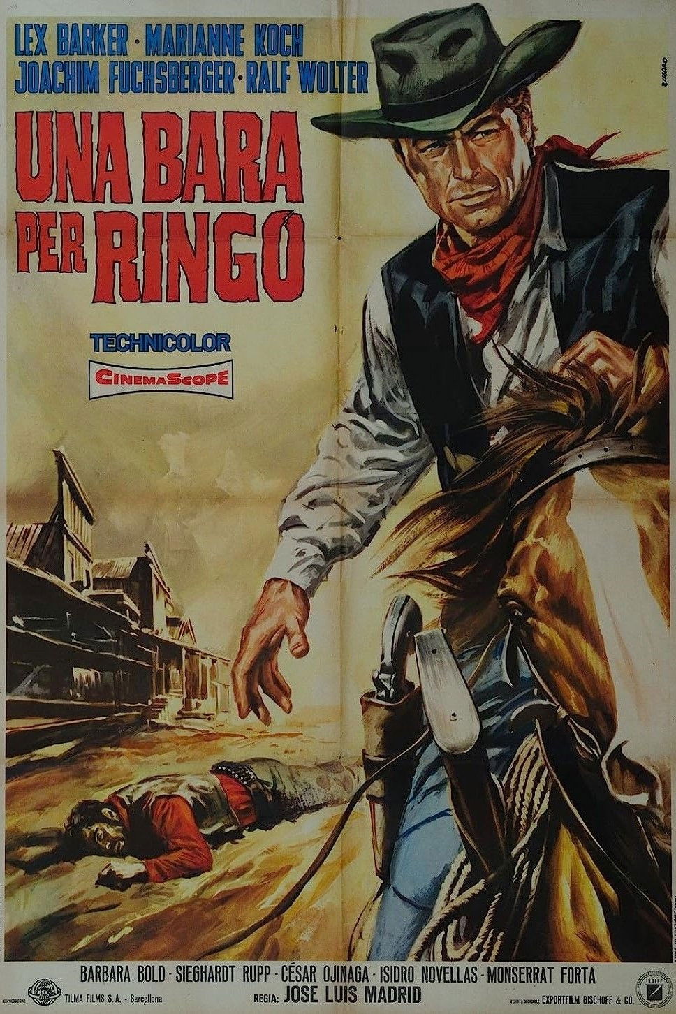Locandina di Una bara per Ringo