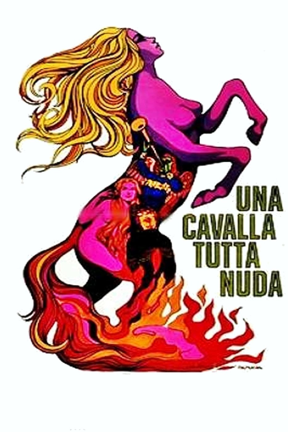 Locandina di Una cavalla tutta nuda