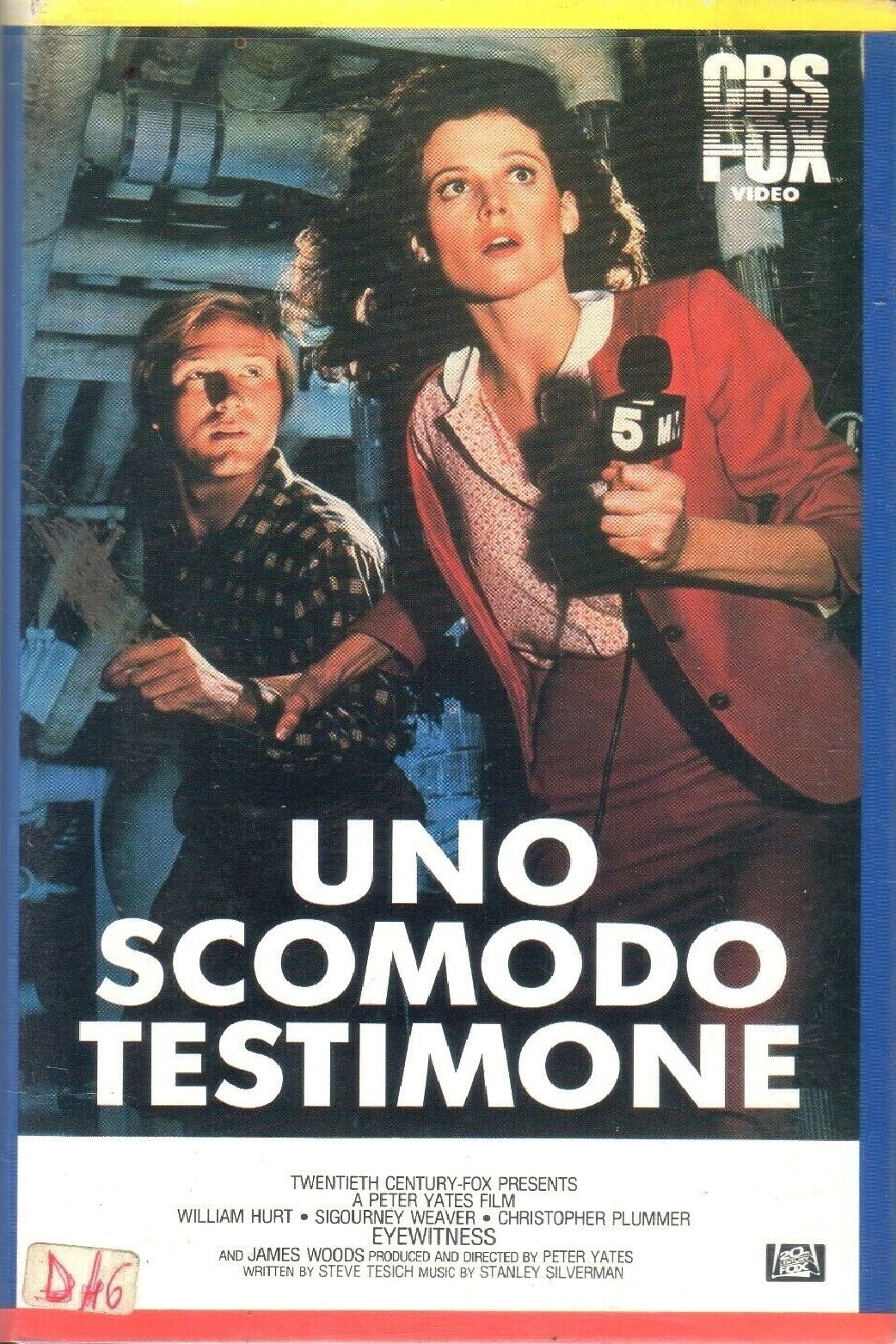 Locandina di Uno scomodo testimone