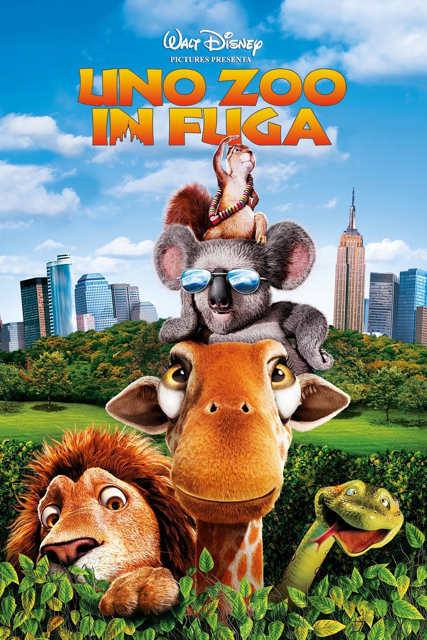 Locandina di Uno zoo in fuga