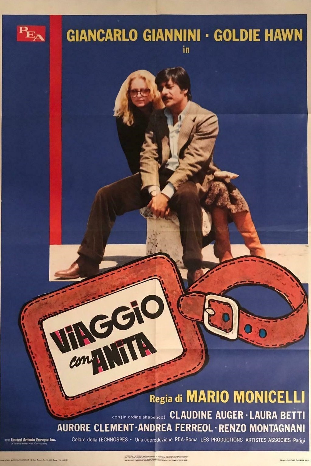 Locandina di Viaggio con Anita