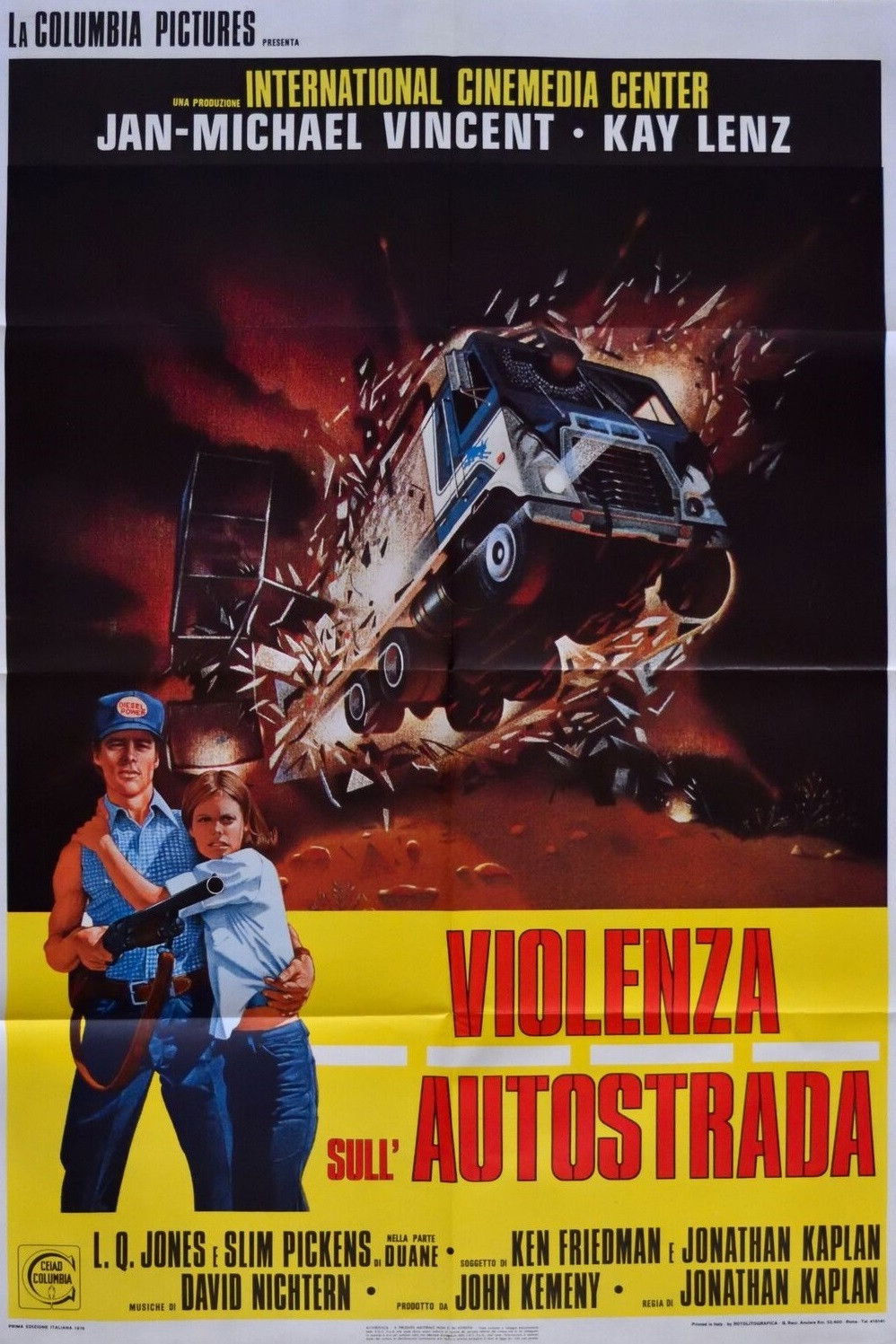 Locandina di Violenza sull'autostrada