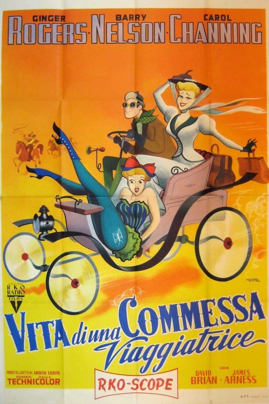 Locandina di Vita di una commessa viaggiatrice