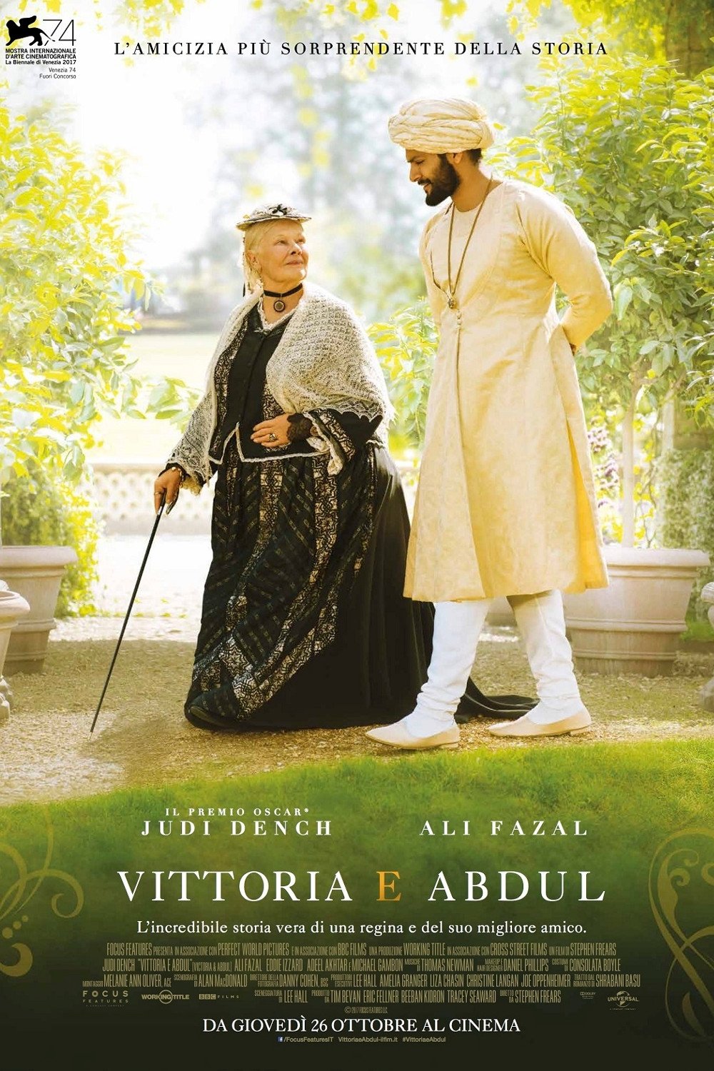Locandina di Vittoria e Abdul