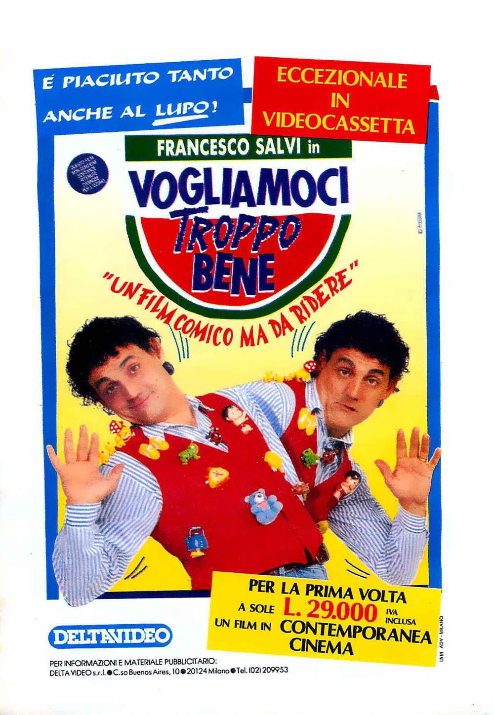 Locandina di Vogliamoci troppo bene