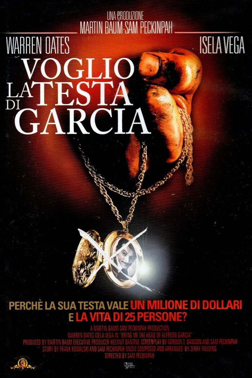 Locandina di Voglio la testa di Garcia