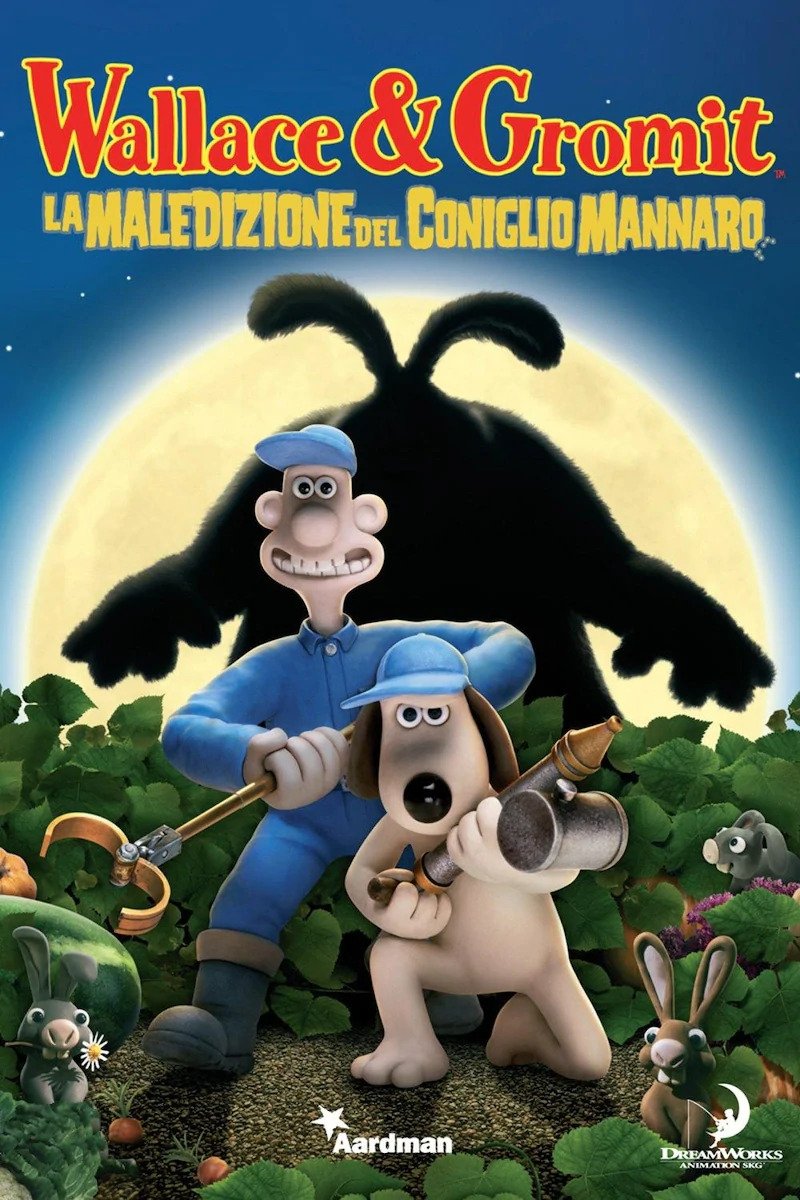 Locandina di Wallace & Gromit - La maledizione del coniglio mannaro