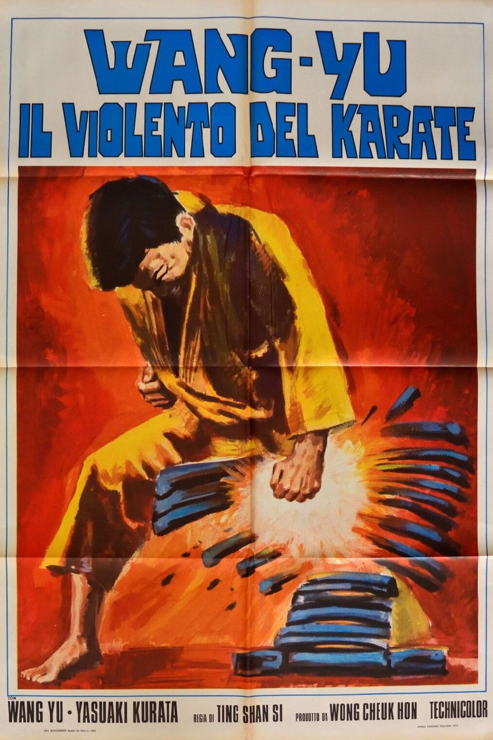 Locandina di Wang Yu, il violento del karate