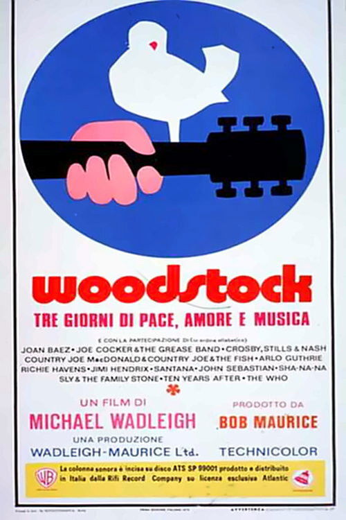 Locandina di Woodstock - Tre giorni di pace, amore e musica