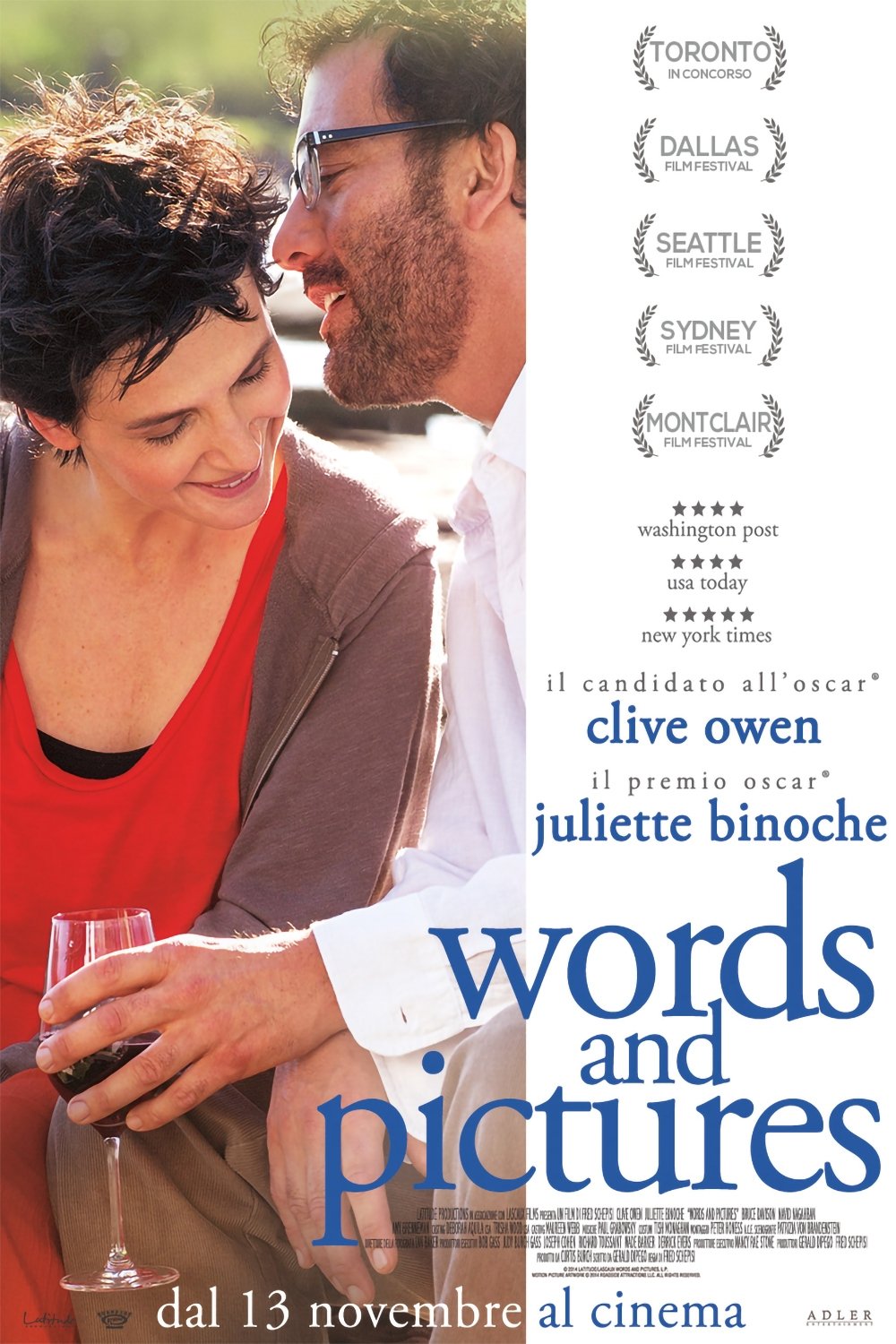 Locandina di Words and Pictures
