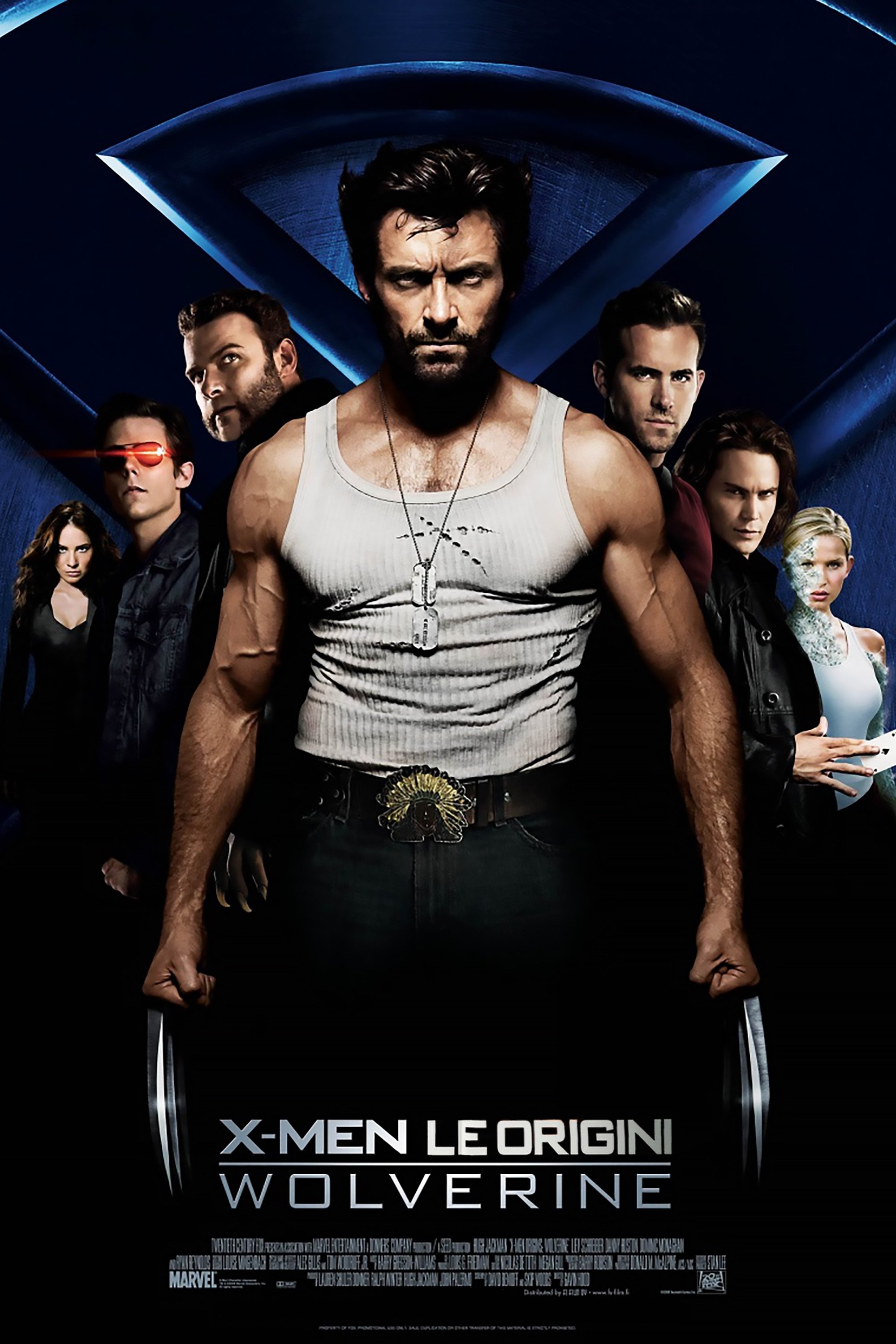 Locandina di X-Men: Le origini - Wolverine