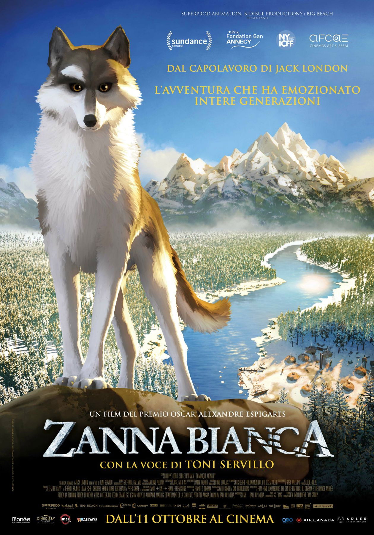 Locandina di Zanna Bianca
