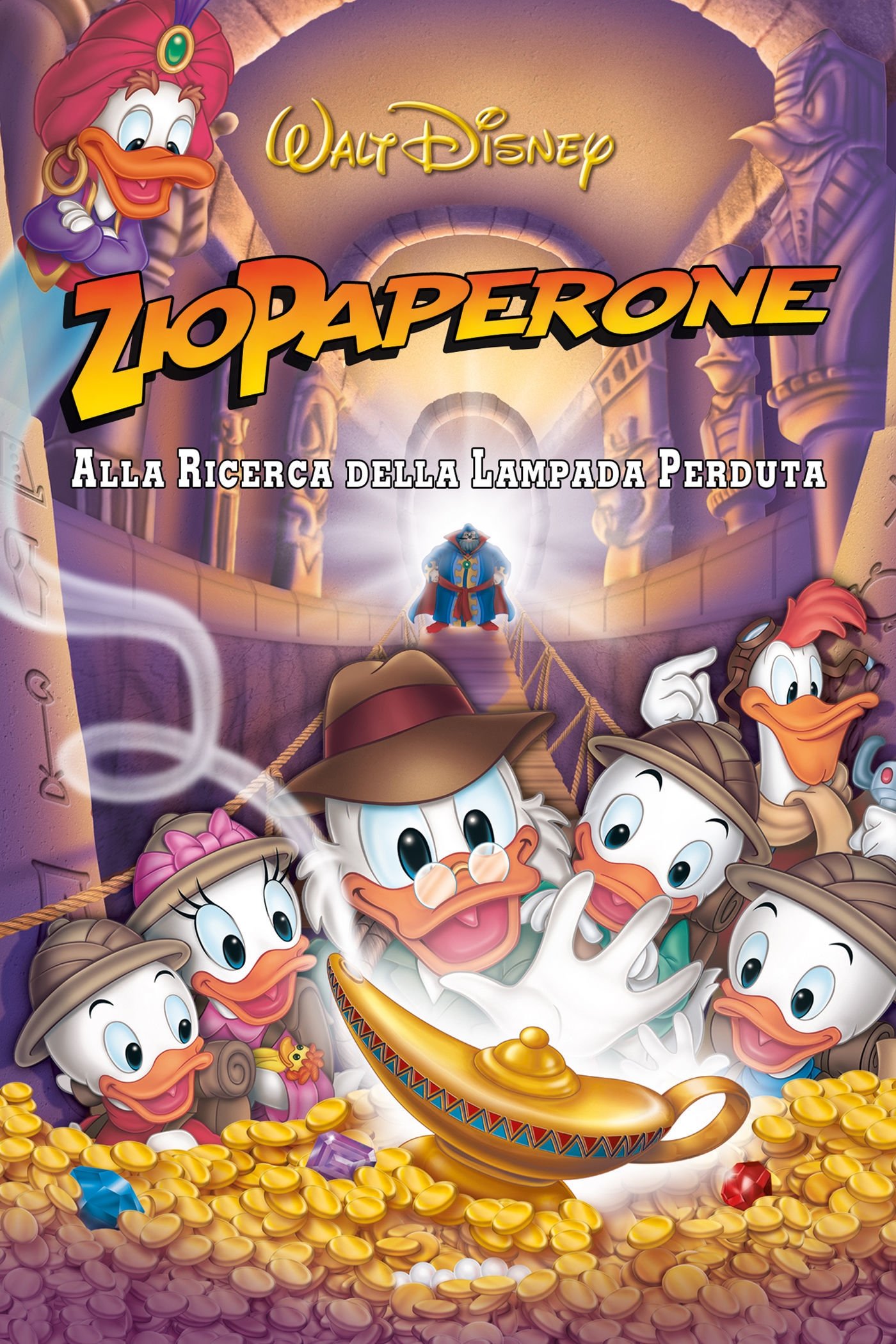 Locandina di Zio Paperone alla ricerca della lampada perduta