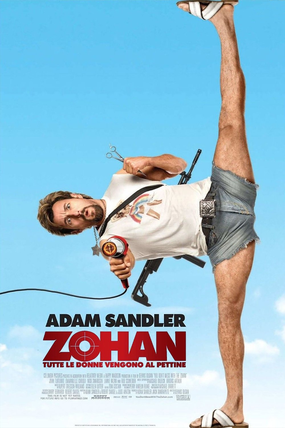 Locandina di Zohan - Tutte le donne vengono al pettine